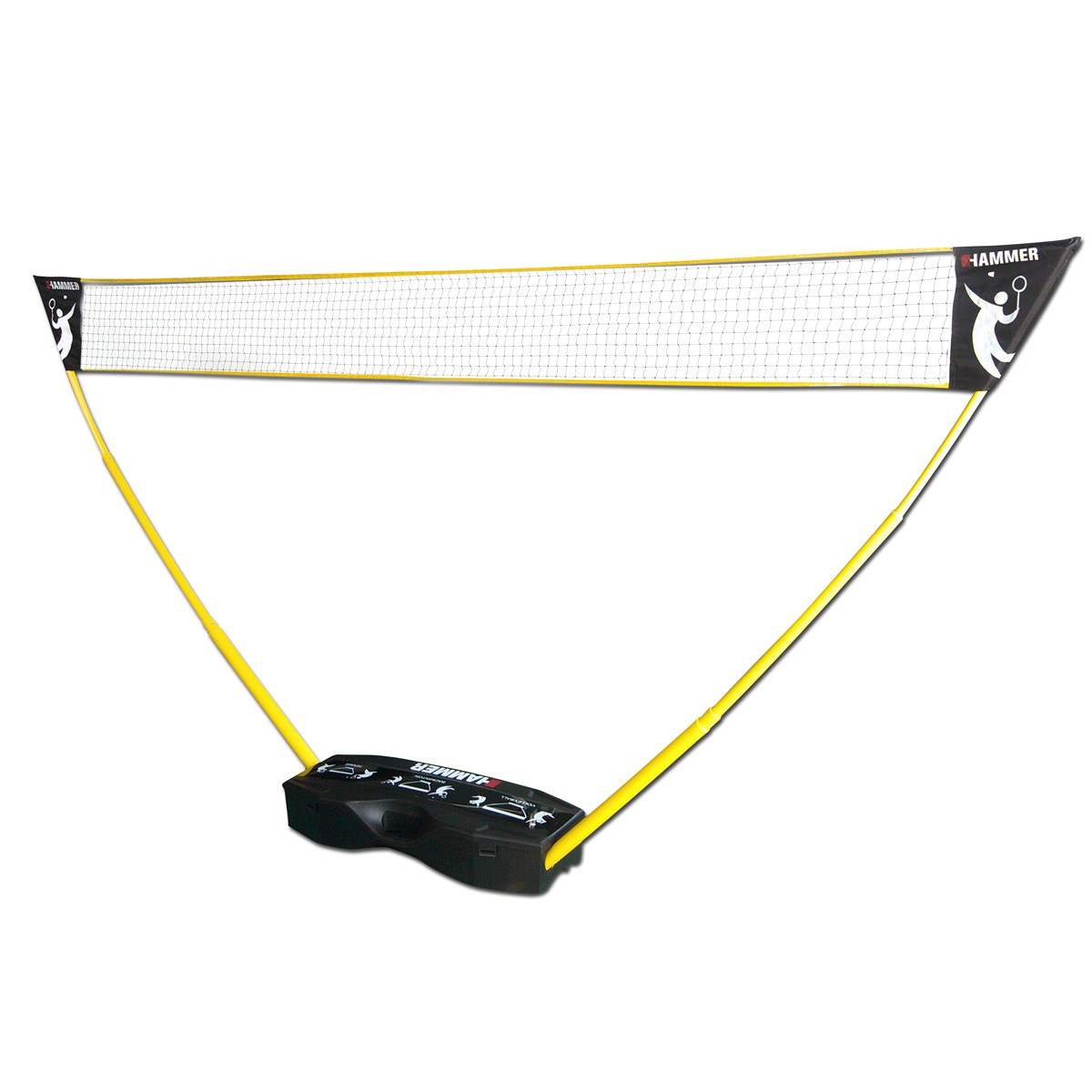 Merco Badminton/Tennis Set mit Netz 3 m 
