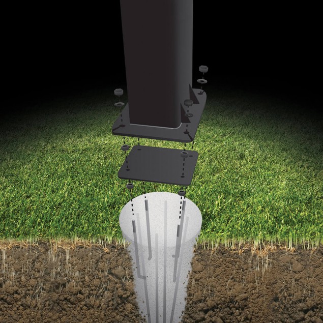 Zubehör Anchor Kit  - Befestigungssystem von Goalrilla