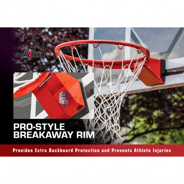 InGround Basketballanlage GoTek 54 InGround von Goaliath